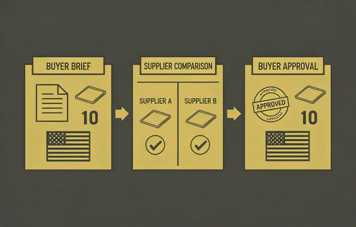 Illustrated requirement routing map